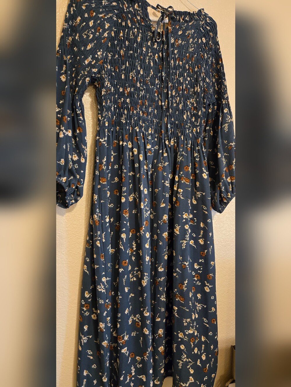 ROOLEE""" Floral Smocked Dress - Picture 9 of 14